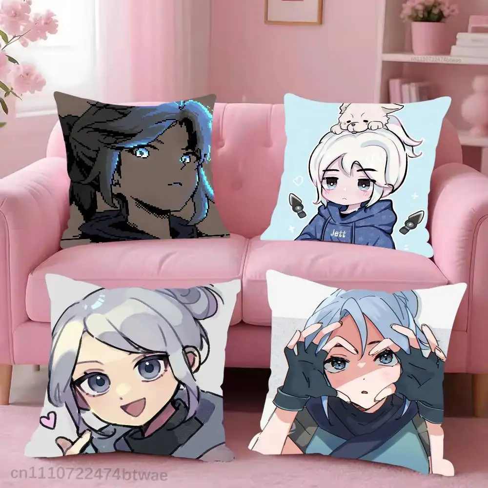 Game V-Valorant Jett Pillow Case Cover Square Sofa With For Pattern Comfortable Cushion suitable Of Room
Game V-Valorant Jett Pillow Case Cover Square Sofa With For Pattern Comfortable Cushion suitable Of Room