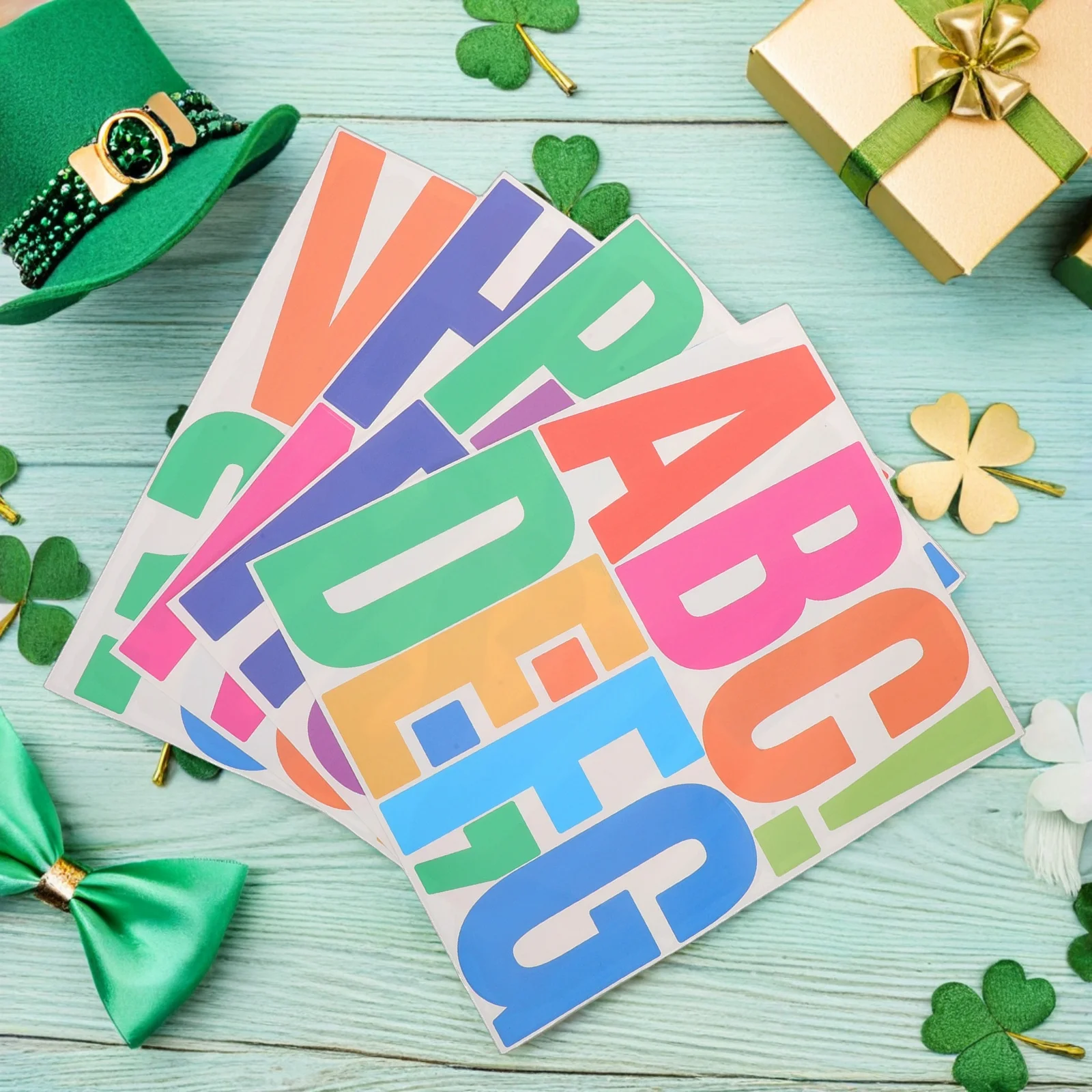 16 Sheets Waterproof Alphabet Letter Stickers Self Adhesive Peel and Stick for Scrapbooking Wall Decor Craft Party Decoration
16 Sheets Waterproof Alphabet Letter Stickers Self Adhesive Peel and Stick for Scrapbooking Wall Decor Craft Party Decoration