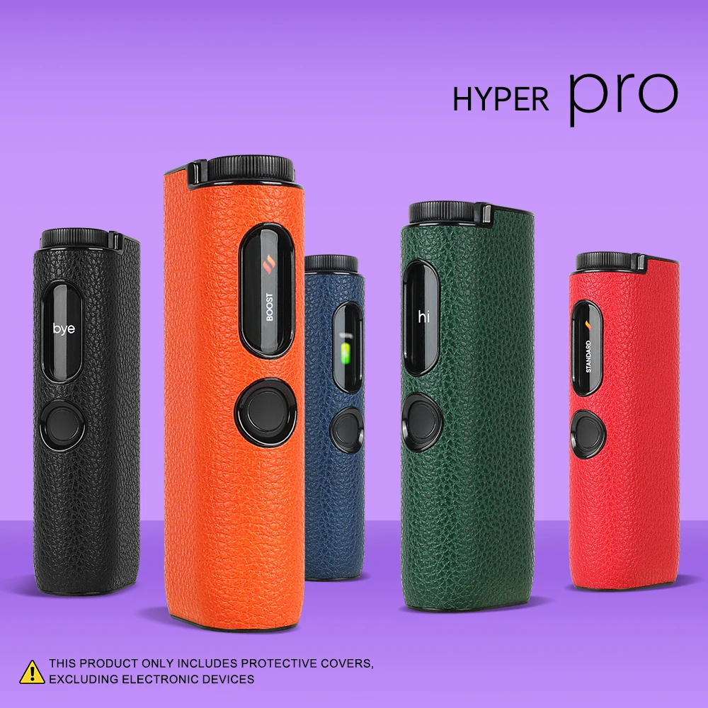 PU leather protective case suitable for HYPER pro, a fashionable and trendy protective accessory for electronic cigarettes.
PU leather protective case suitable for HYPER pro, a fashionable and trendy protective accessory for electronic cigarettes.