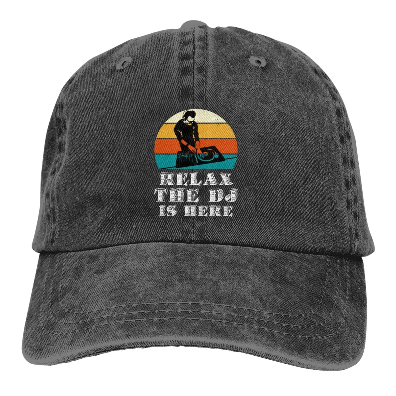 Relax The Dj is Here Baseball Cap Golf Dad Hat Adjustable Original Classic Cotton Hat Men Women
Relax The Dj is Here Baseball Cap Golf Dad Hat Adjustable Original Classic Cotton Hat Men Women