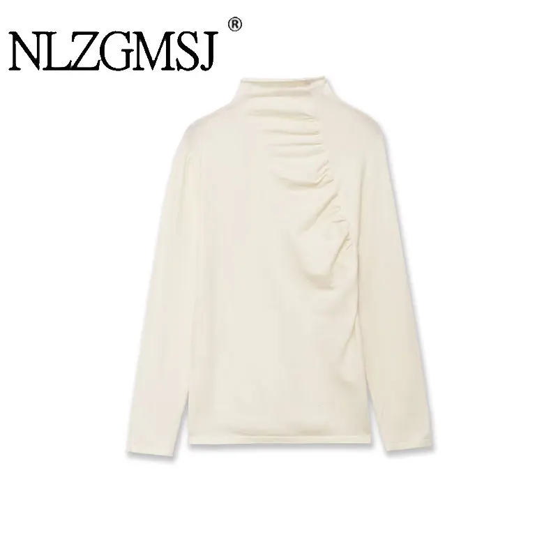 NLZGMSJ повседневный вязаный женский свободный свитер 2026, весенний пуловер с длинным рукавом и полувысоким воротником, женские теплые пуловеры Y2K
NLZGMSJ повседневный вязаный женский свободный свитер 2026, весенний пуловер с длинным рукавом и полувысоким воротником, женские теплые пуловеры Y2K