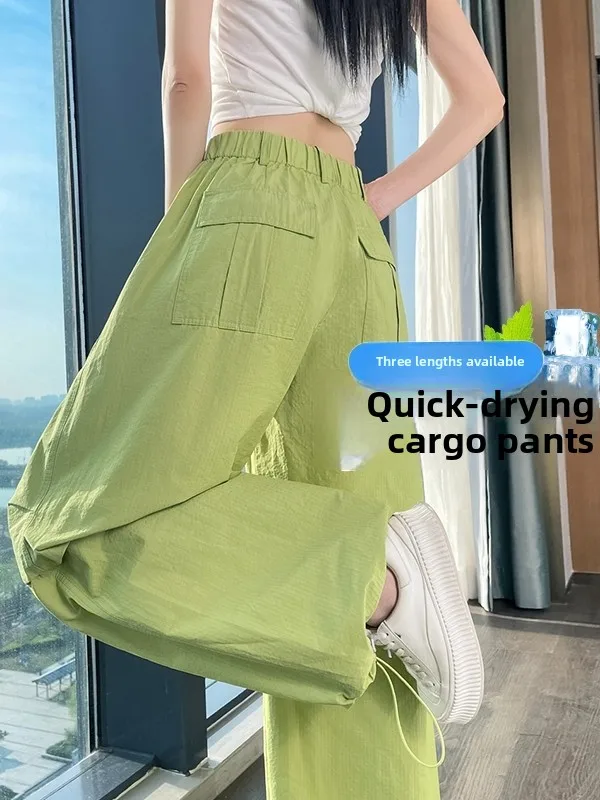 High Waist Ice Silk Quick Dry Work Pants Casual Sport Pants Women's Summer New Arrival Polyester Fiber Teen Girls Leisure Tro...
High Waist Ice Silk Quick Dry Work Pants Casual Sport Pants Women's Summer New Arrival Polyester Fiber Teen Girls Leisure Tro...