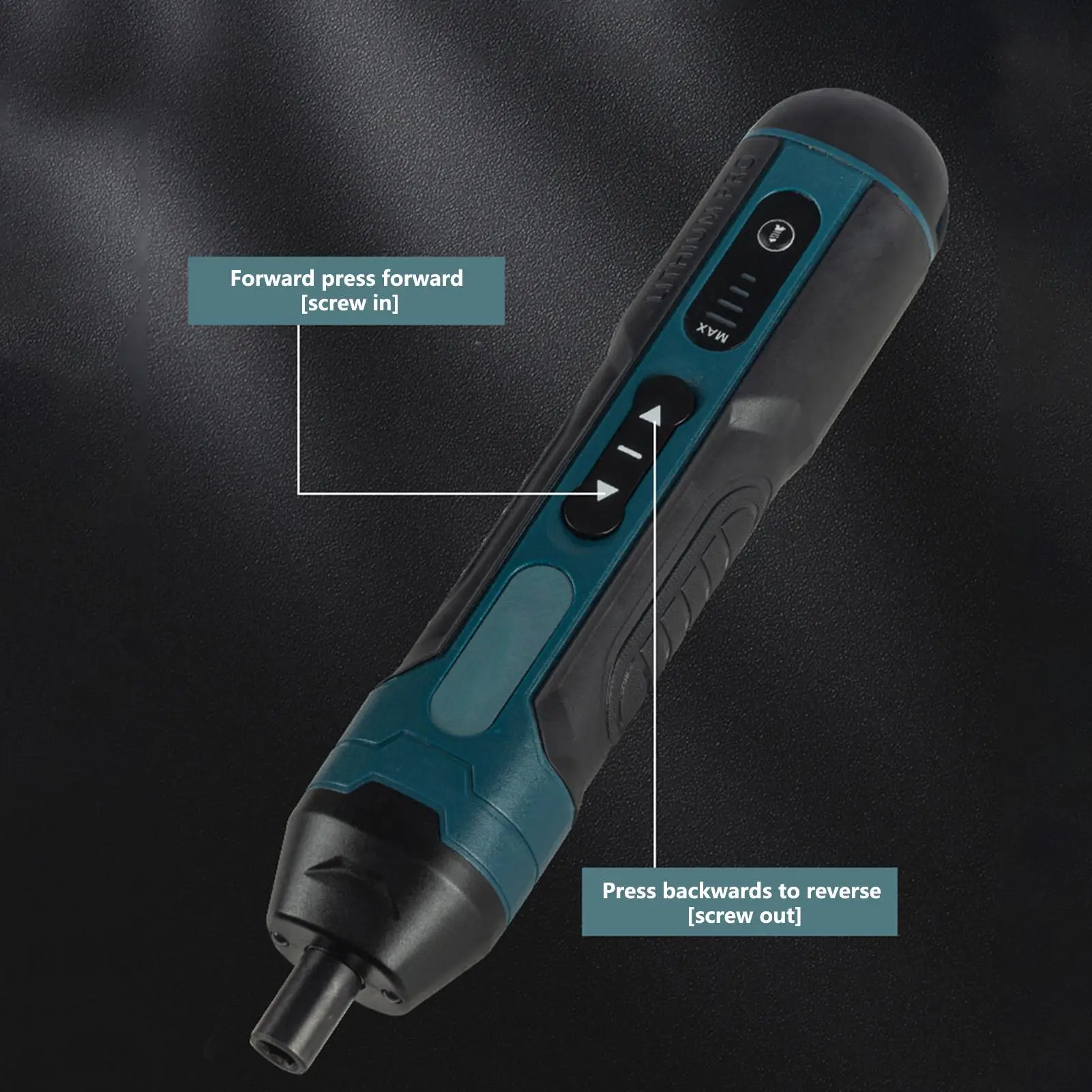 Power Screwdriver 4-Mode With Light Rechargeable Cordless Screwdriver Electronics Tool Kit For Electrician Mechanic Home Living
Power Screwdriver 4-Mode With Light Rechargeable Cordless Screwdriver Electronics Tool Kit For Electrician Mechanic Home Living