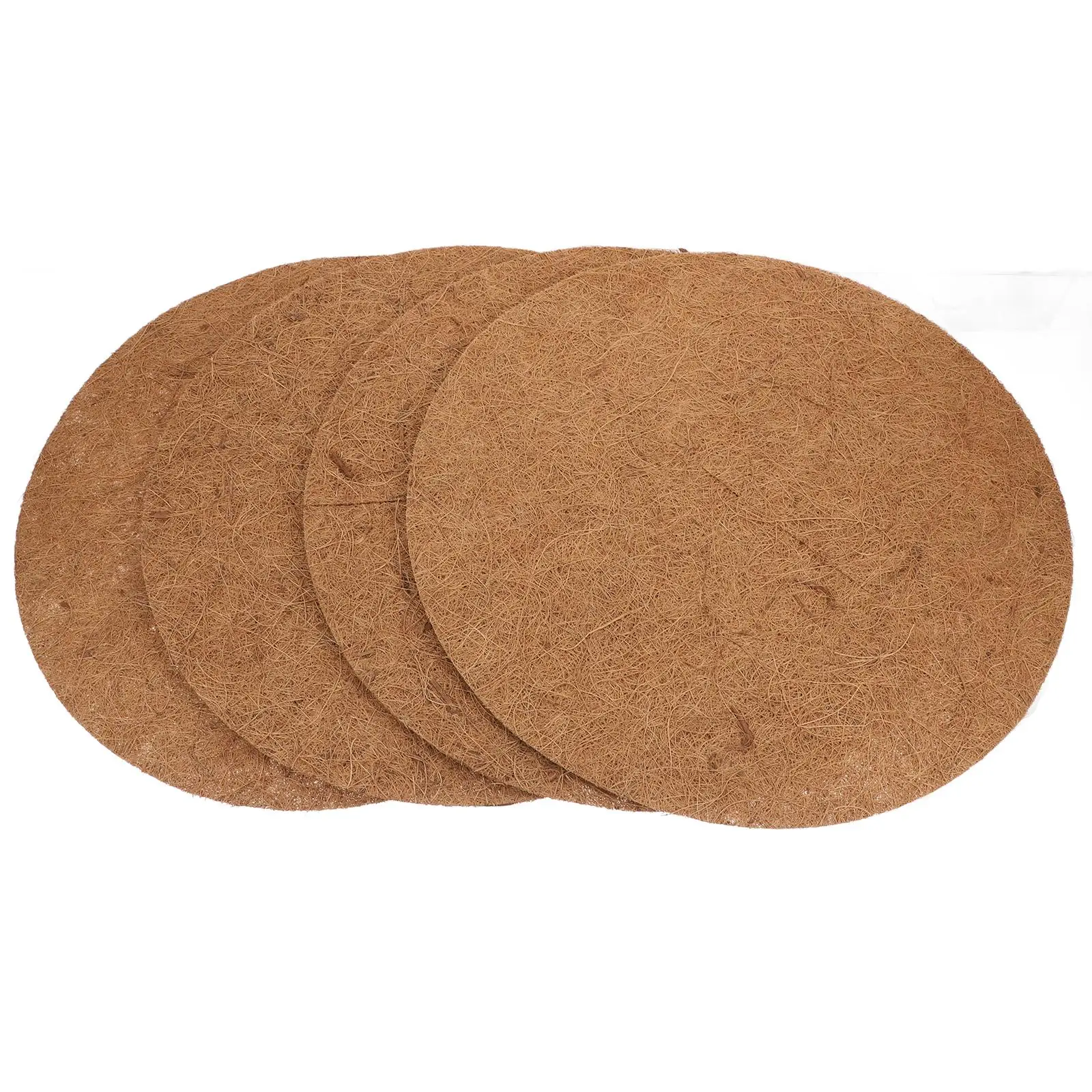 4 Pcs Coconut Fiber Mat 40CM Reusable Durable Garden Terrarium Liners Tree Ring Mulch Pad Soil Leak Proof Plant Protection
4 Pcs Coconut Fiber Mat 40CM Reusable Durable Garden Terrarium Liners Tree Ring Mulch Pad Soil Leak Proof Plant Protection