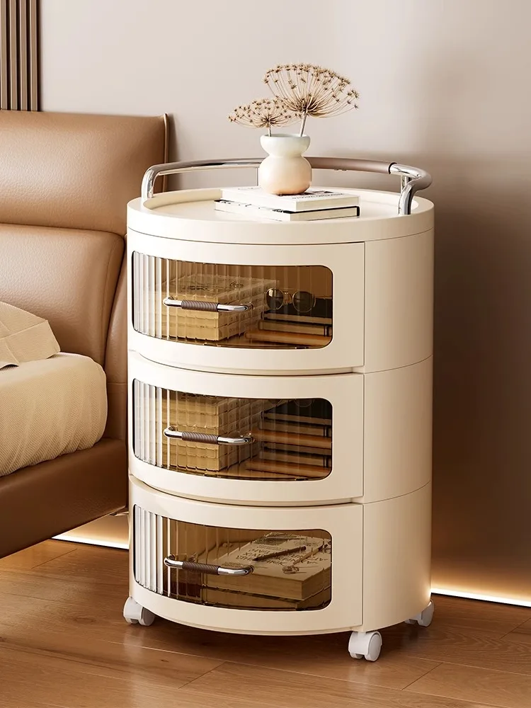 Bedside Storage Cabinet Bedroom Living Room Sundries Snacks Multi-layer Locker Multifunctional Drawer Mobile Shelf
Bedside Storage Cabinet Bedroom Living Room Sundries Snacks Multi-layer Locker Multifunctional Drawer Mobile Shelf