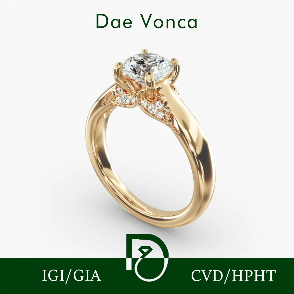 18K Yellow Gold Solitaire Diamond Ring Brilliant Round Cut Lab Grown Genuine Diamond Hidden Diamond Ring For Engagement
18K Yellow Gold Solitaire Diamond Ring Brilliant Round Cut Lab Grown Genuine Diamond Hidden Diamond Ring For Engagement