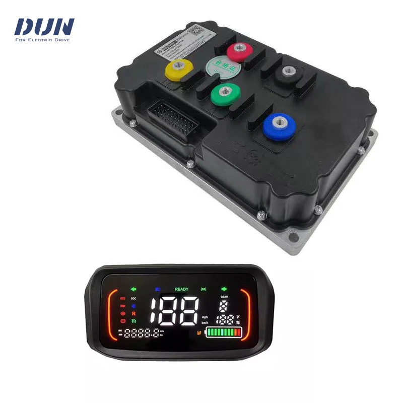 Nanjing YUANQU Fardriver ND84850 84 В 450 А 8 кВт BLDC синусоидальный контроллер Холла с дисплеем N7 для двигателя 8000 Вт 
Nanjing YUANQU Fardriver ND84850 84 В 450 А 8 кВт BLDC синусоидальный контроллер Холла с дисплеем N7 для двигателя 8000 Вт