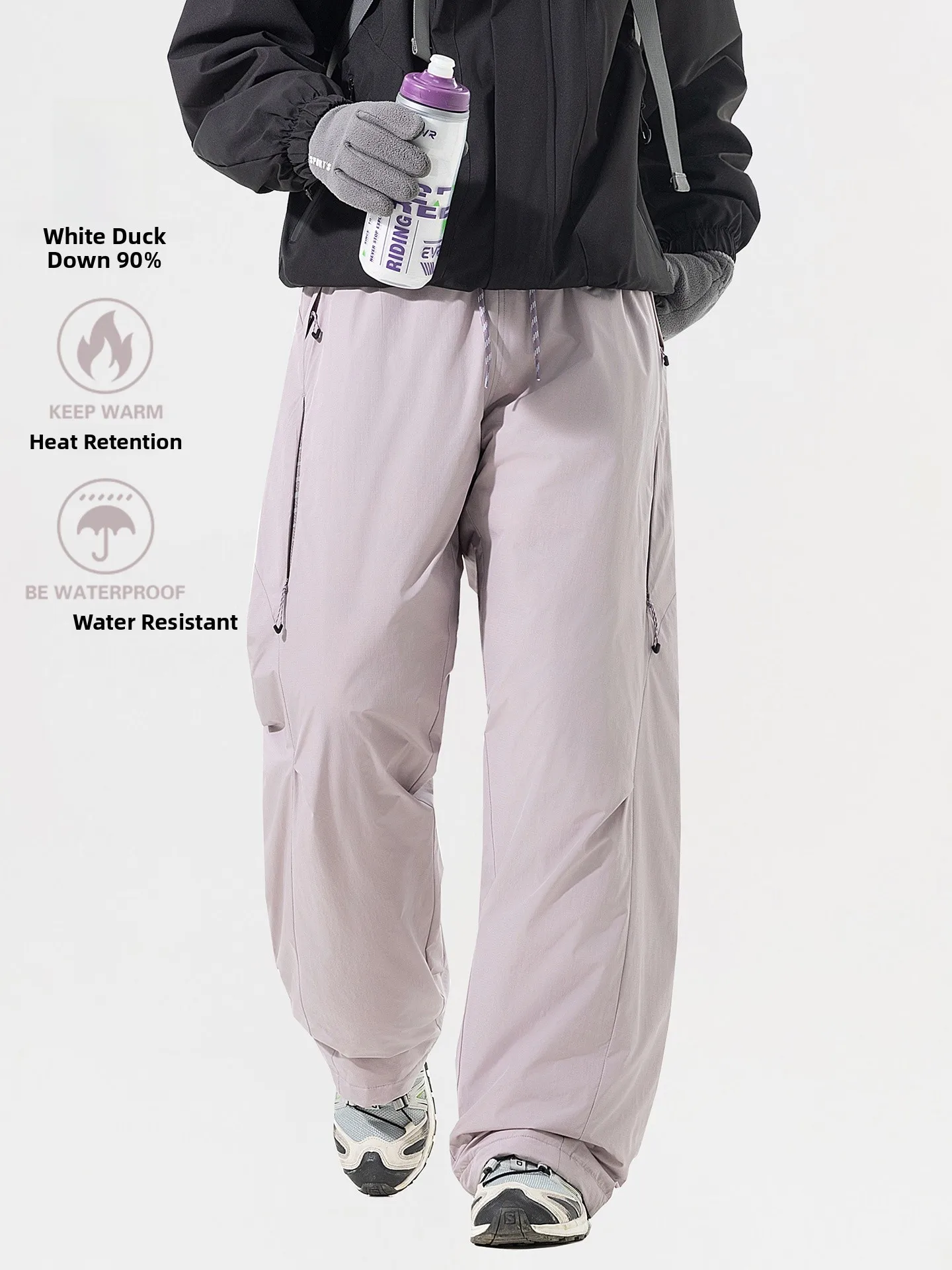 Уличные зимние брюки для мужчин и женщин, утепленные, ветрозащитные, водонепроницаемые, для катания на лыжах, молодежные, модные, прямого кроя, длинные штаны
Уличные зимние брюки для мужчин и женщин, утепленные, ветрозащитные, водонепроницаемые, для катания на лыжах, молодежные, модные, прямого кроя, длинные штаны