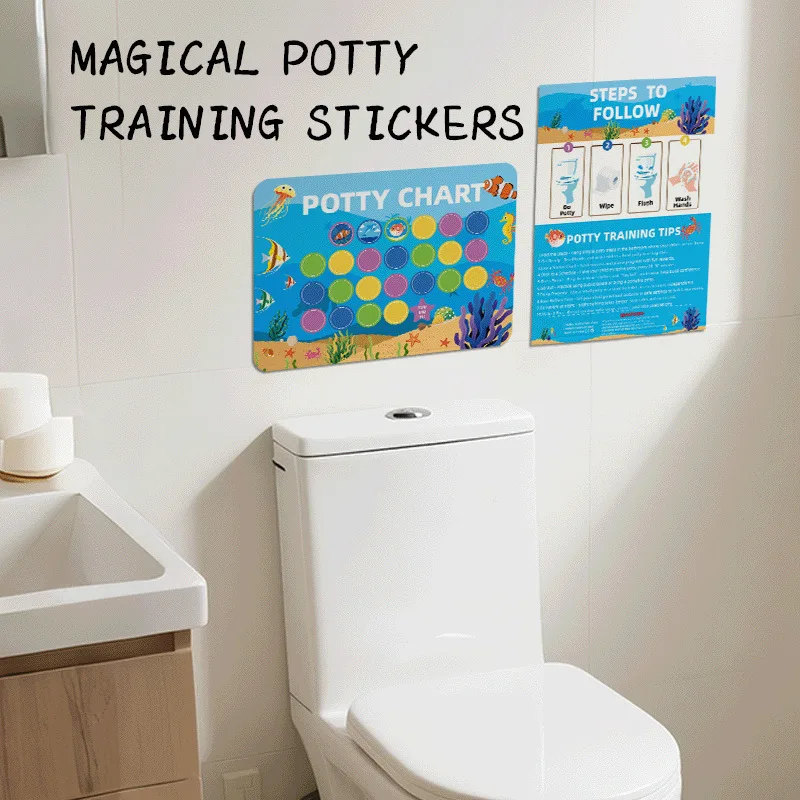 Children's Toilet Training Stickers, Reward Chart, Toilet Training Stickers for Boys and Girls to Develop Toilet Habits
Children's Toilet Training Stickers, Reward Chart, Toilet Training Stickers for Boys and Girls to Develop Toilet Habits
