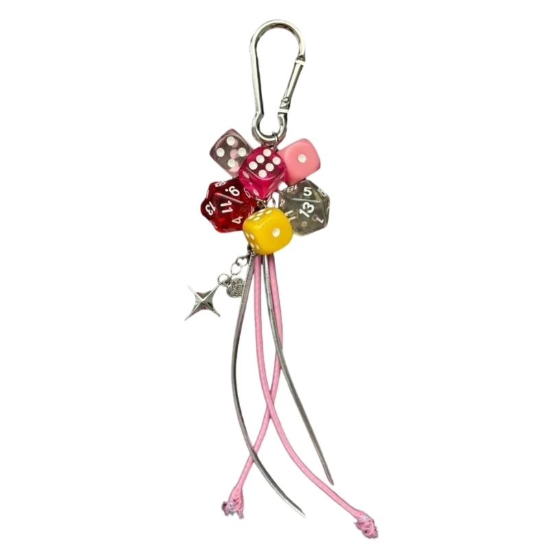 Versatile Dices Charm Keychain Stylish Bag Pendant Keychain Cube Amulet Jewelry Dropship
Versatile Dices Charm Keychain Stylish Bag Pendant Keychain Cube Amulet Jewelry Dropship