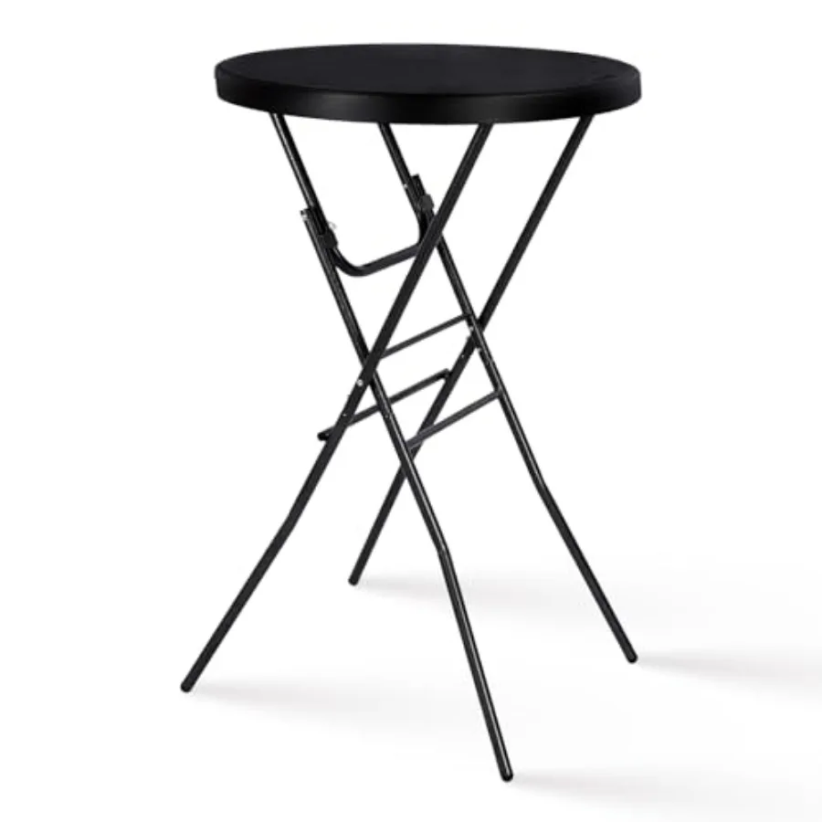 Cocktail Table 28in High Top Round Folding Indoor Outdoor Plastic Bar Height Foldable Bistro Tall Table for Party Patio Dining
Cocktail Table 28in High Top Round Folding Indoor Outdoor Plastic Bar Height Foldable Bistro Tall Table for Party Patio Dining
