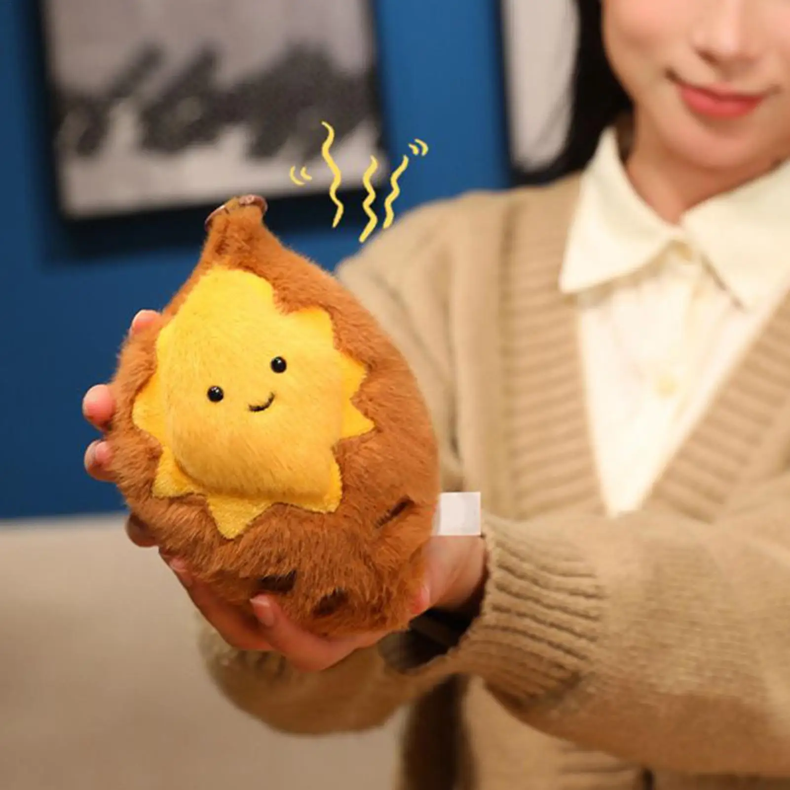 Plush Doll Pendant Adorable Soft Plush Doll Stuffed Roasted Sweet Potato Figurines For Women Men Kid Boys Girls Living Room
Plush Doll Pendant Adorable Soft Plush Doll Stuffed Roasted Sweet Potato Figurines For Women Men Kid Boys Girls Living Room