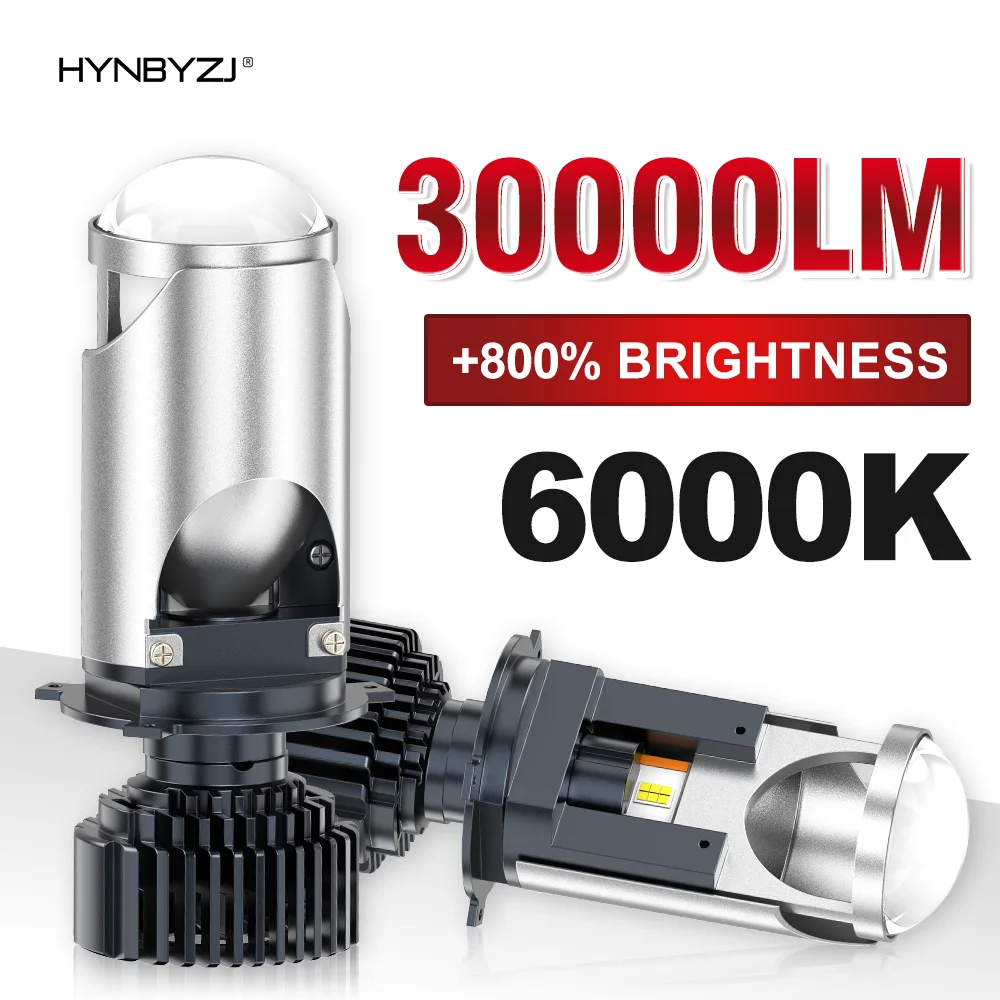 HYNBYZJ H4 LED Projector Headlight Projector Lens Headlamp 300W Automobile Hi Lo Beam Bulb 6000K Bi LED Lens Projector 12V 24V
HYNBYZJ H4 LED Projector Headlight Projector Lens Headlamp 300W Automobile Hi Lo Beam Bulb 6000K Bi LED Lens Projector 12V 24V