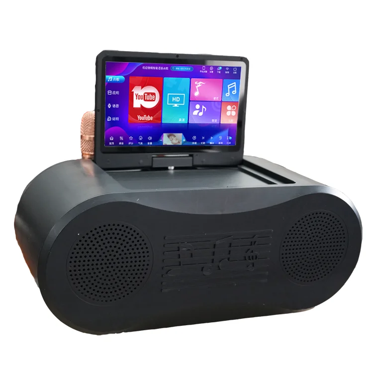 Portable Handheld Karaoke Player with Smart Touch Screen & Wireless for Speaker Mic Outdoor Use Audio KTV System
Portable Handheld Karaoke Player with Smart Touch Screen & Wireless for Speaker Mic Outdoor Use Audio KTV System