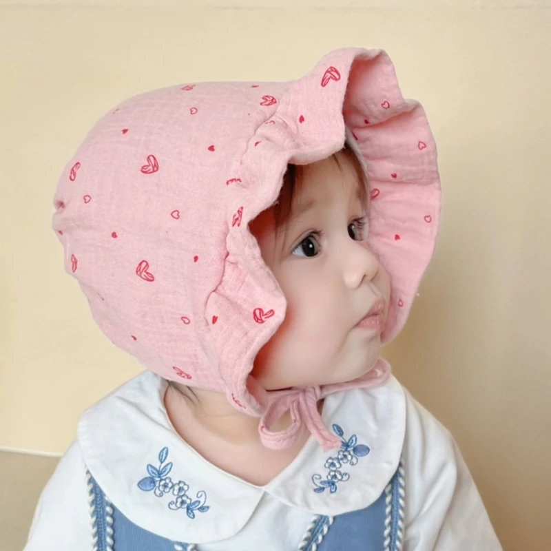 Baby Girls Lace Bonnet Hat Exquisites & Sun Hat for Newborns Fashionable and Breathable Hat for Infants Shower Gifts
Baby Girls Lace Bonnet Hat Exquisites & Sun Hat for Newborns Fashionable and Breathable Hat for Infants Shower Gifts
