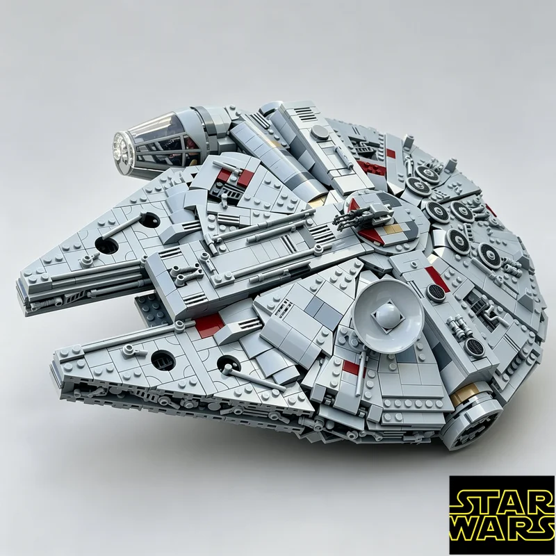 2834pcs MOC The Falcon Technical Building Blocks DIY Gifts Spaceship Model Bricks Assembly Mode Desktop Decoration Adult Toys
2834pcs MOC The Falcon Technical Building Blocks DIY Gifts Spaceship Model Bricks Assembly Mode Desktop Decoration Adult Toys