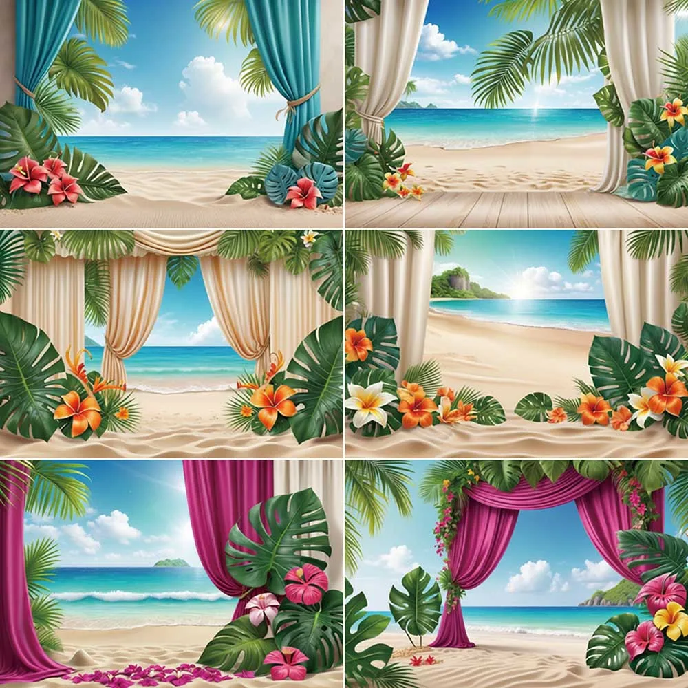 MOON.QG Tropical Beach Girl Background Curtain Arch Sea Landscape Backdrops Customized Summer Holiday Decoration Photozone Props
MOON.QG Tropical Beach Girl Background Curtain Arch Sea Landscape Backdrops Customized Summer Holiday Decoration Photozone Props
