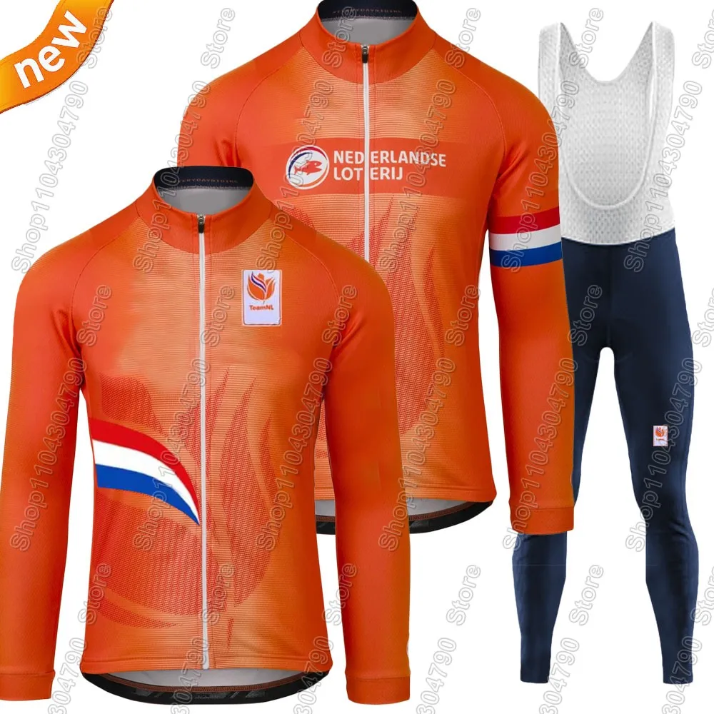 Netherlands Team 2026 Cycling Jersey Set Summer Dutch National Suit Orange Long Sleeve MTB Bike Road Pants Bib Ropa Maillot
Netherlands Team 2026 Cycling Jersey Set Summer Dutch National Suit Orange Long Sleeve MTB Bike Road Pants Bib Ropa Maillot