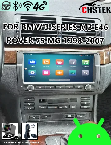 Car HEAD Radio For BMW M3 3 Series E46 Rover 75 MGZT 1998-2007 Multimedia Android System Bluetooth Carplay GPS WIFI Auto Stereo
Car HEAD Radio For BMW M3 3 Series E46 Rover 75 MGZT 1998-2007 Multimedia Android System Bluetooth Carplay GPS WIFI Auto Stereo