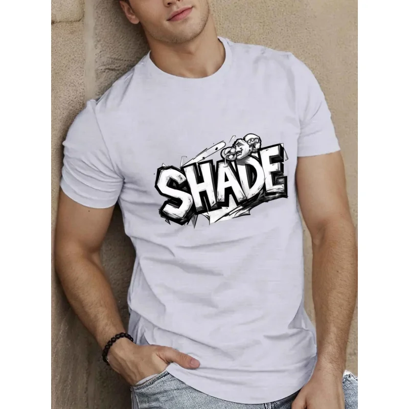 Men's T-Shirt White Printed SHADE Graphic Design High Quality Cotton 180g
Men's T-Shirt White Printed SHADE Graphic Design High Quality Cotton 180g