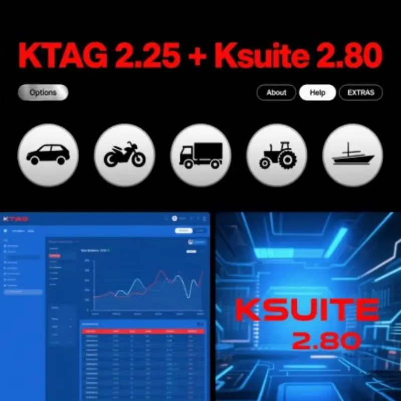 Ksuite 2.80 KTAG 2.25 software works with KE SS V2 V5.017 for cars/trucks/bicycles/tractors Optimized operating speed Improved a
Ksuite 2.80 KTAG 2.25 software works with KE SS V2 V5.017 for cars/trucks/bicycles/tractors Optimized operating speed Improved a