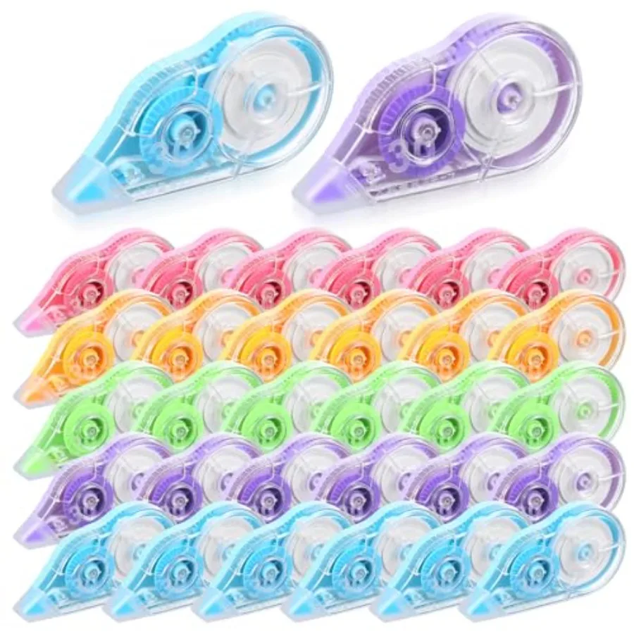 50 Pack White Correction Tape, 39 Feet Correction Tapes Easy To Use Applicator for Instant Corrections School Office Supplies,
50 Pack White Correction Tape, 39 Feet Correction Tapes Easy To Use Applicator for Instant Corrections School Office Supplies,