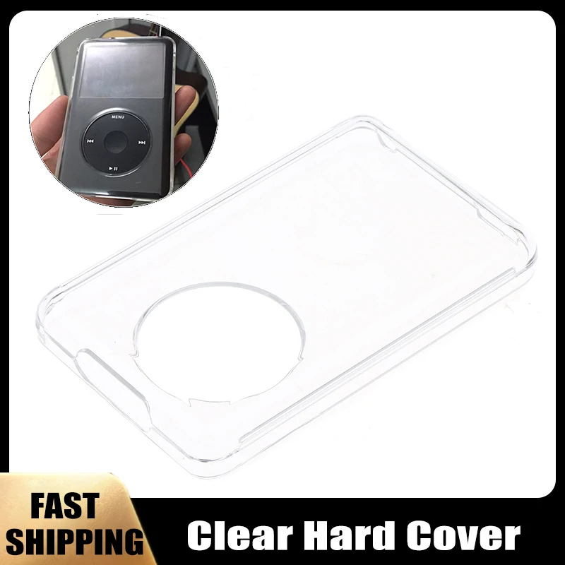 Тонкий защитный чехол (версия 5/2009+) для iPod Classic 6-го поколения 120 ГБ, 160 ГБ, 80 ГБ / 5-го поколения 30 ГБ, кристально прозрачный жесткий чехол
Тонкий защитный чехол (версия 5/2009+) для iPod Classic 6-го поколения 120 ГБ, 160 ГБ, 80 ГБ / 5-го поколения 30 ГБ, кристально прозрачный жесткий чехол