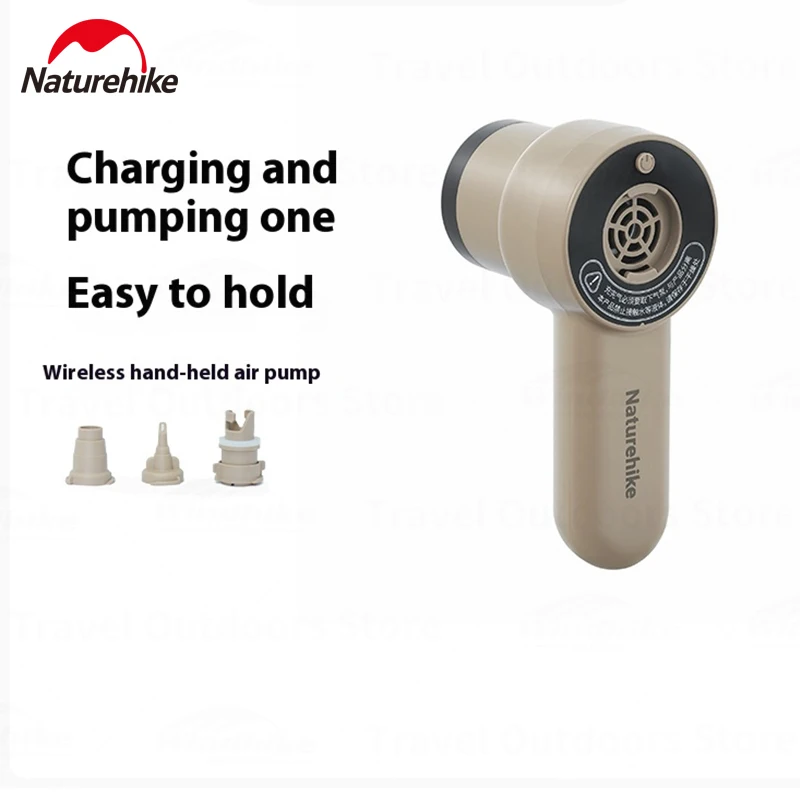 Naturehike Electric Air Pump Handheld 120W Power Ultralight Air Pump Outdoor Camping Tool Suitable For Inflatable Cushion Pillow
Naturehike Electric Air Pump Handheld 120W Power Ultralight Air Pump Outdoor Camping Tool Suitable For Inflatable Cushion Pillow
