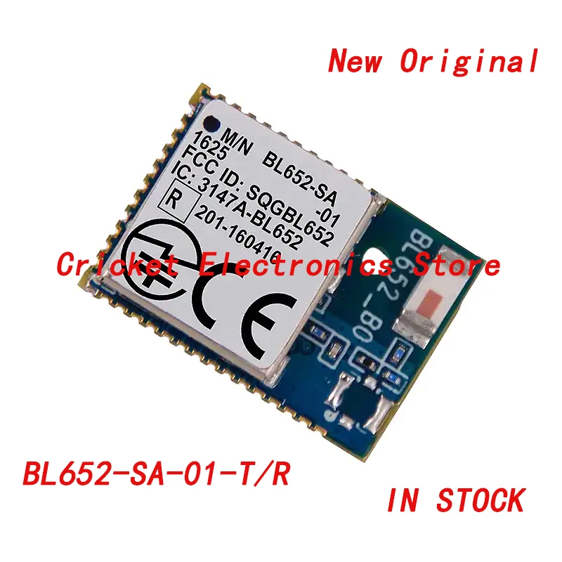 BL652-SA-01-T/R Bluetooth Bluetooth v5.0 Transceiver Module 2.4GHz Integrated, Chip Surface Mount
BL652-SA-01-T/R Bluetooth Bluetooth v5.0 Transceiver Module 2.4GHz Integrated, Chip Surface Mount