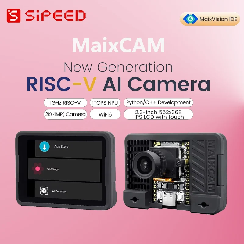 Sipeed MaixCAM Dev Board C906 NPU RISCV AI Visual Audio Serial Port WIFI6javascript:
Sipeed MaixCAM Dev Board C906 NPU RISCV AI Visual Audio Serial Port WIFI6javascript: