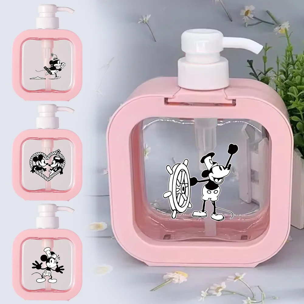 500ml Large Capacity Press Lotion Bottle Portable Foam Split Bottles Refillable Bathroom Lotion Bottle Classic Mouse Pattern
500ml Large Capacity Press Lotion Bottle Portable Foam Split Bottles Refillable Bathroom Lotion Bottle Classic Mouse Pattern