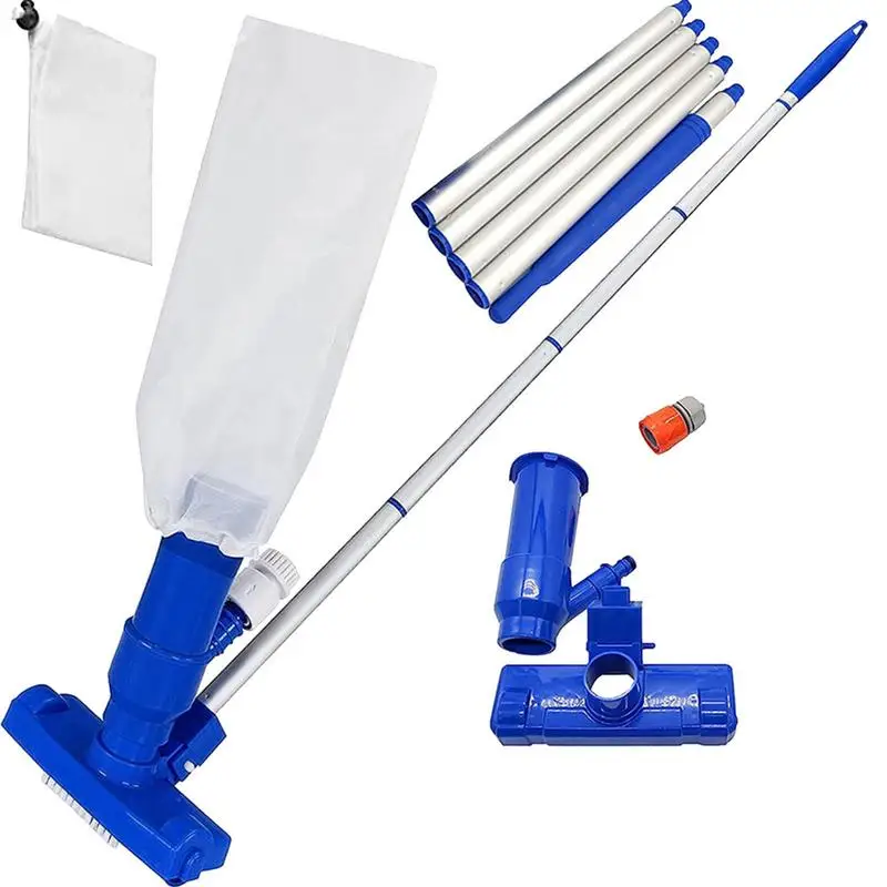 Portable Vacuum Pool Cleaner Portable Swimming Pool Vacuum Cleaner With Diisinfect Suction Head Easy Pond Fountain Cleaning Tool
Portable Vacuum Pool Cleaner Portable Swimming Pool Vacuum Cleaner With Diisinfect Suction Head Easy Pond Fountain Cleaning Tool