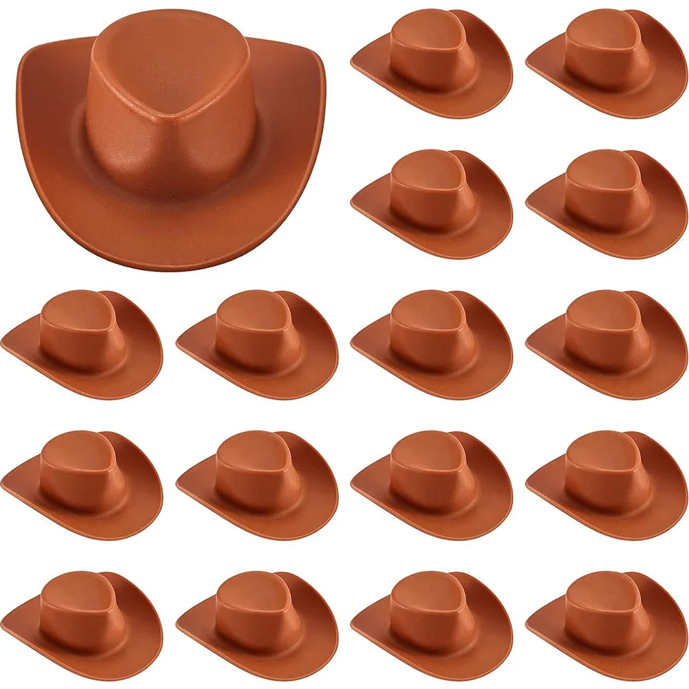 30 Pieces Brown Cowboy Hat Mini Western Cowgirl Hat Doll Hats Plastic Cute Doll Hats Decoration Accessories for Birthday Party
30 Pieces Brown Cowboy Hat Mini Western Cowgirl Hat Doll Hats Plastic Cute Doll Hats Decoration Accessories for Birthday Party