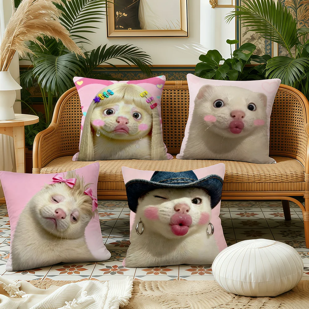 Funny Cute mink cushion cover Pillow Case Plush Fabric Soft Double Sided Print Sofa Cushion Cover Throw Pillow Covers
Funny Cute mink cushion cover Pillow Case Plush Fabric Soft Double Sided Print Sofa Cushion Cover Throw Pillow Covers