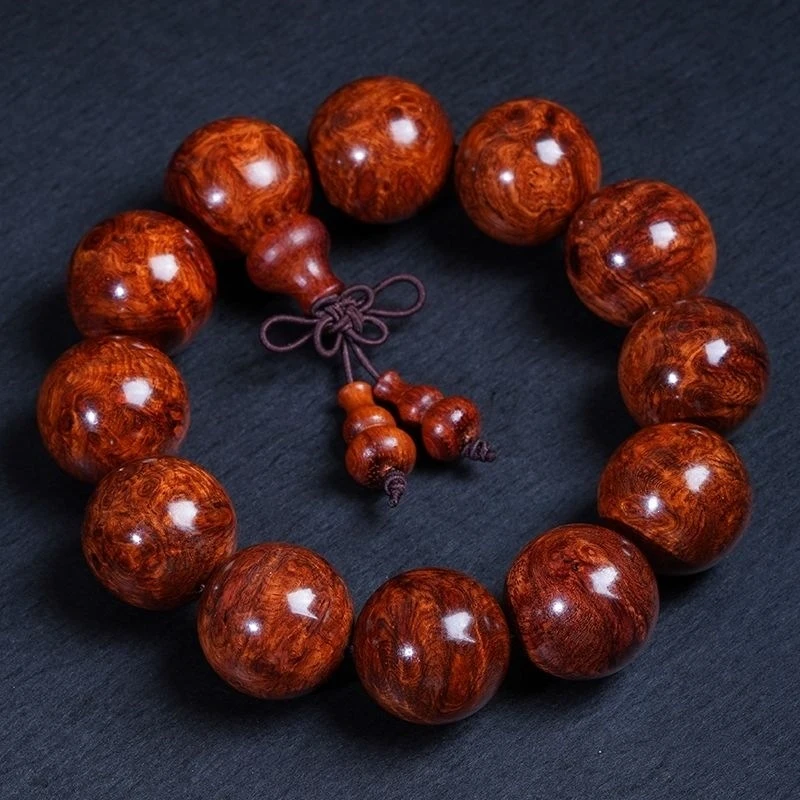 Authentic Hainan Huanghuali 2.0, Full of Scars, Ghost Face Purple Oil Pear Wood Beads, Wooden Bracelet for Men and
Authentic Hainan Huanghuali 2.0, Full of Scars, Ghost Face Purple Oil Pear Wood Beads, Wooden Bracelet for Men and
