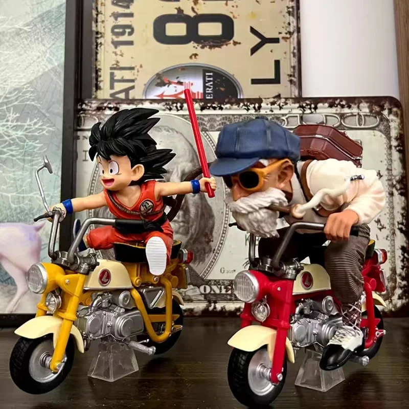 Son Goku Master Roshi Motorcycle Figure Anime Character Figures Trendy Toy Model Table Decoration Collecting Gifts For Boys
Son Goku Master Roshi Motorcycle Figure Anime Character Figures Trendy Toy Model Table Decoration Collecting Gifts For Boys