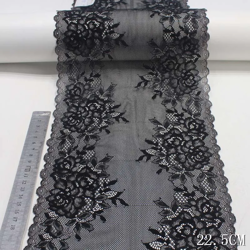 47Yards Black Elastic Stretch Lace Trim Lingerie Sewing Craft DIY Apparel Sleeve Fabric
47Yards Black Elastic Stretch Lace Trim Lingerie Sewing Craft DIY Apparel Sleeve Fabric