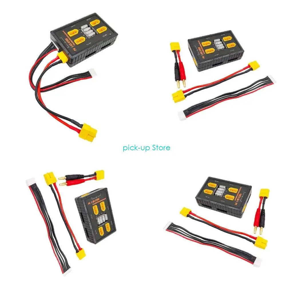Q5WA 1-6S XT60 Plug Parallel Charging Board with XT60 Connector Support 20A Input 4 Channel Output for Drones Battery
Q5WA 1-6S XT60 Plug Parallel Charging Board with XT60 Connector Support 20A Input 4 Channel Output for Drones Battery