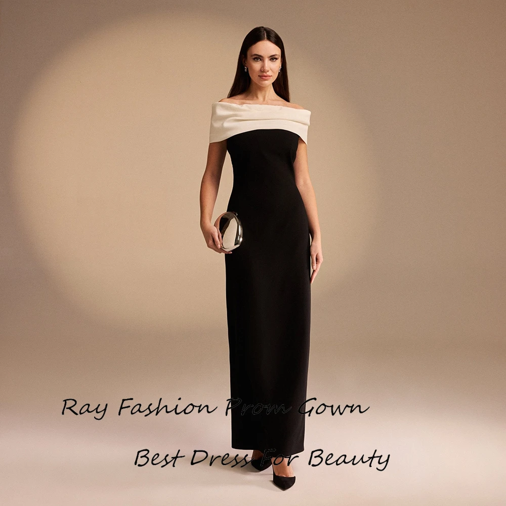 Exquisite Evening Dresses Off Shoulder Straight Formal Prom Gowns Vestidos De Noche Crepe Cocktail Party Gown for Sexy Women
Exquisite Evening Dresses Off Shoulder Straight Formal Prom Gowns Vestidos De Noche Crepe Cocktail Party Gown for Sexy Women