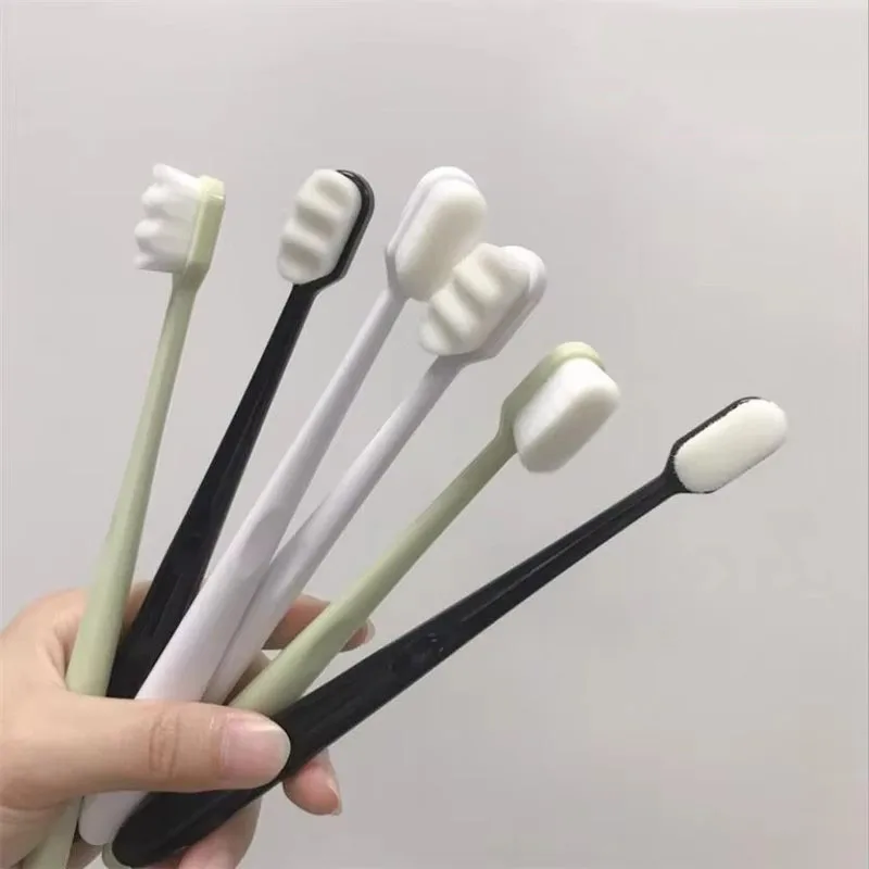 1pcs Superfine Soft Toothbrush Million Nano Bristle Adult Tooth Brush Teeth Deep Cleaning Portable Travel Dental Oral Care Brush
1pcs Superfine Soft Toothbrush Million Nano Bristle Adult Tooth Brush Teeth Deep Cleaning Portable Travel Dental Oral Care Brush