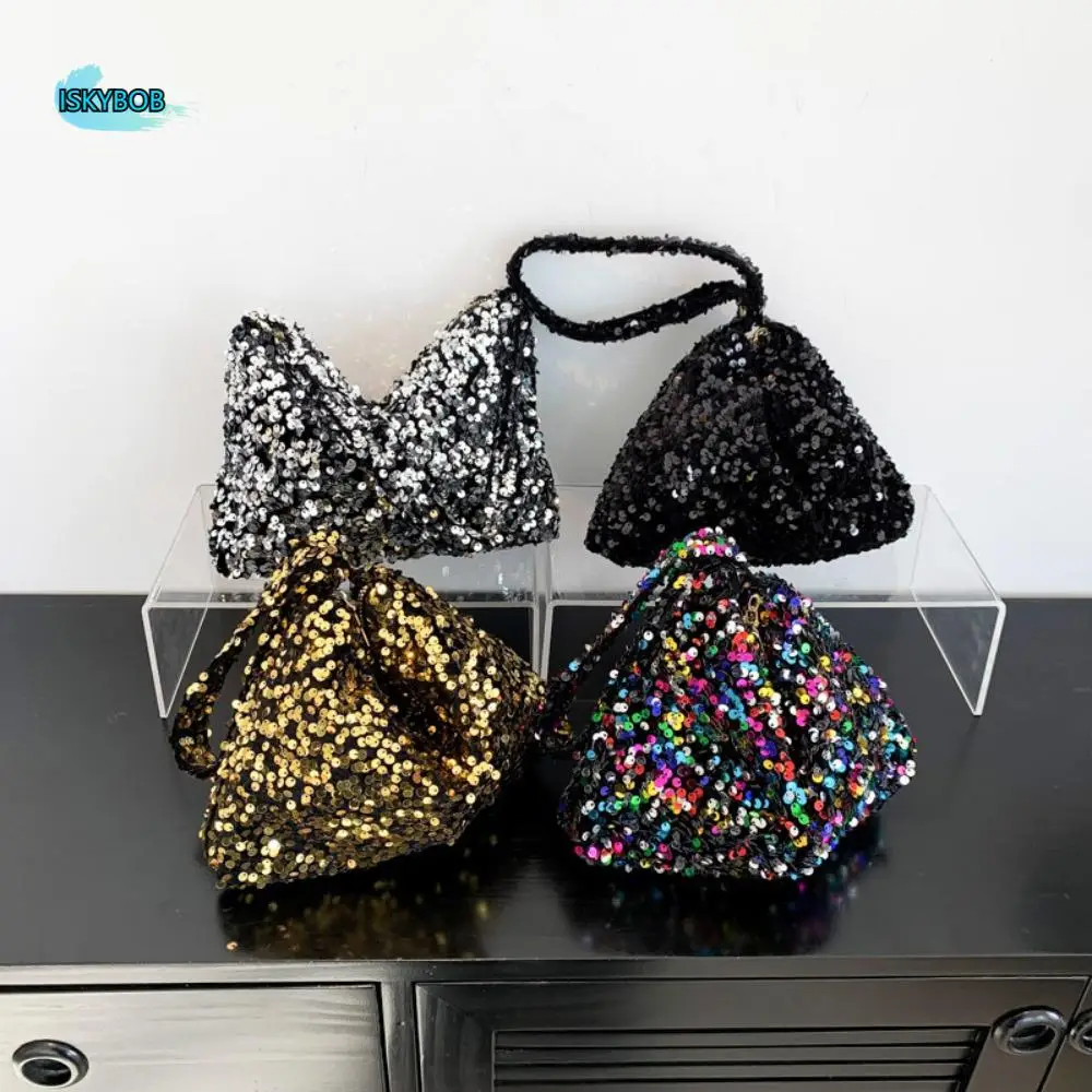 Shiny Solid Color Sequins Crossbody Bag INS Korean Style Sequins Shoulder Bag Underarm Bag Phone Purse Evening Clutch Bag Girl
Shiny Solid Color Sequins Crossbody Bag INS Korean Style Sequins Shoulder Bag Underarm Bag Phone Purse Evening Clutch Bag Girl
