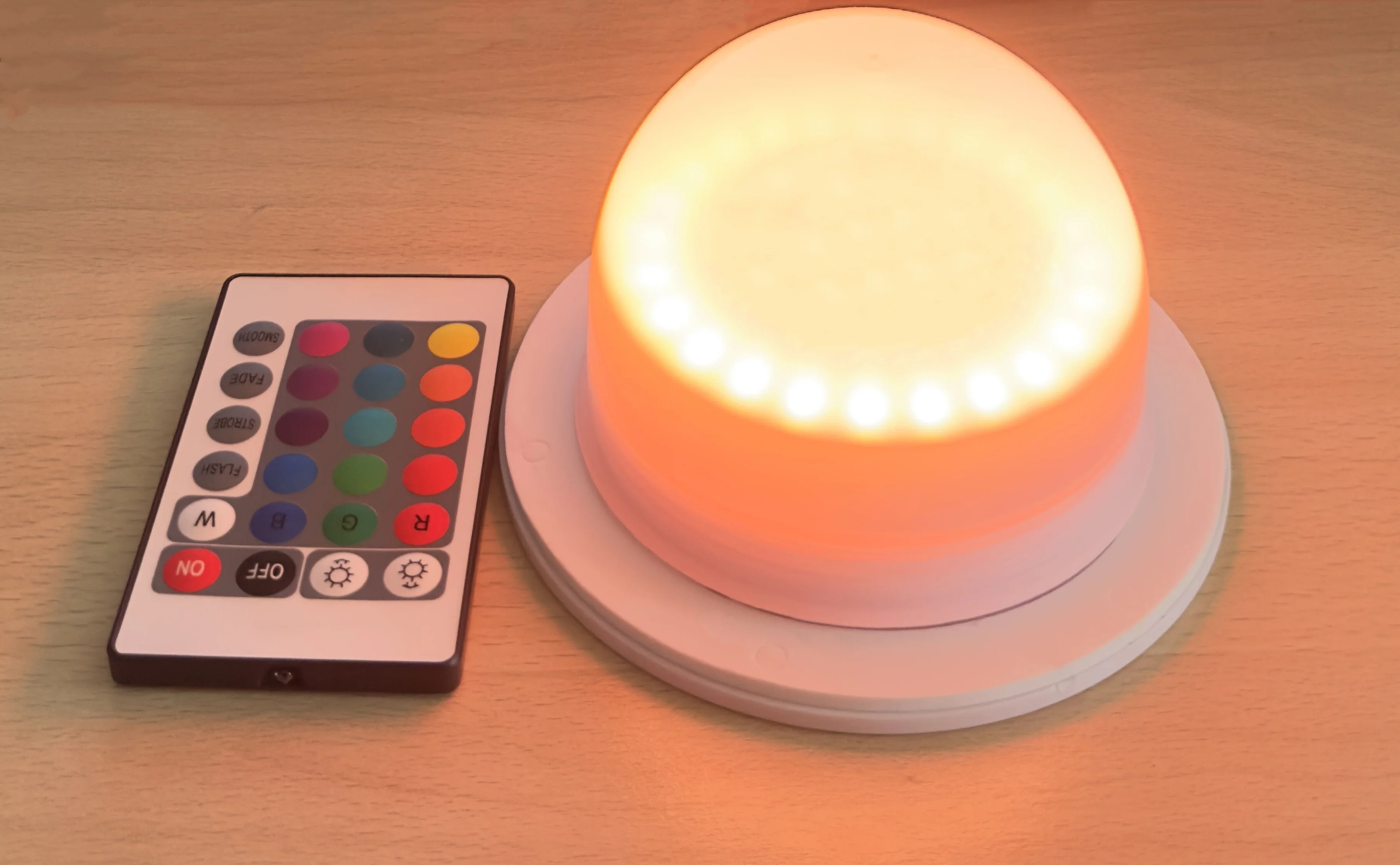 Remote Controlled Rechargeable Light base Led module Furniture Mood Ambient lamp 48SMDs Under table Lamp Smooth Nightlight-RGBW
Remote Controlled Rechargeable Light base Led module Furniture Mood Ambient lamp 48SMDs Under table Lamp Smooth Nightlight-RGBW