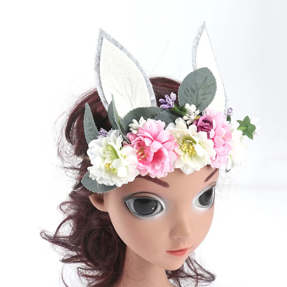 Rabbit Ears Headb Floral Headdress Kids Adjustable Design Perfect for Easter Travel Beach Photo Props Bright Color Realistic
Rabbit Ears Headb Floral Headdress Kids Adjustable Design Perfect for Easter Travel Beach Photo Props Bright Color Realistic