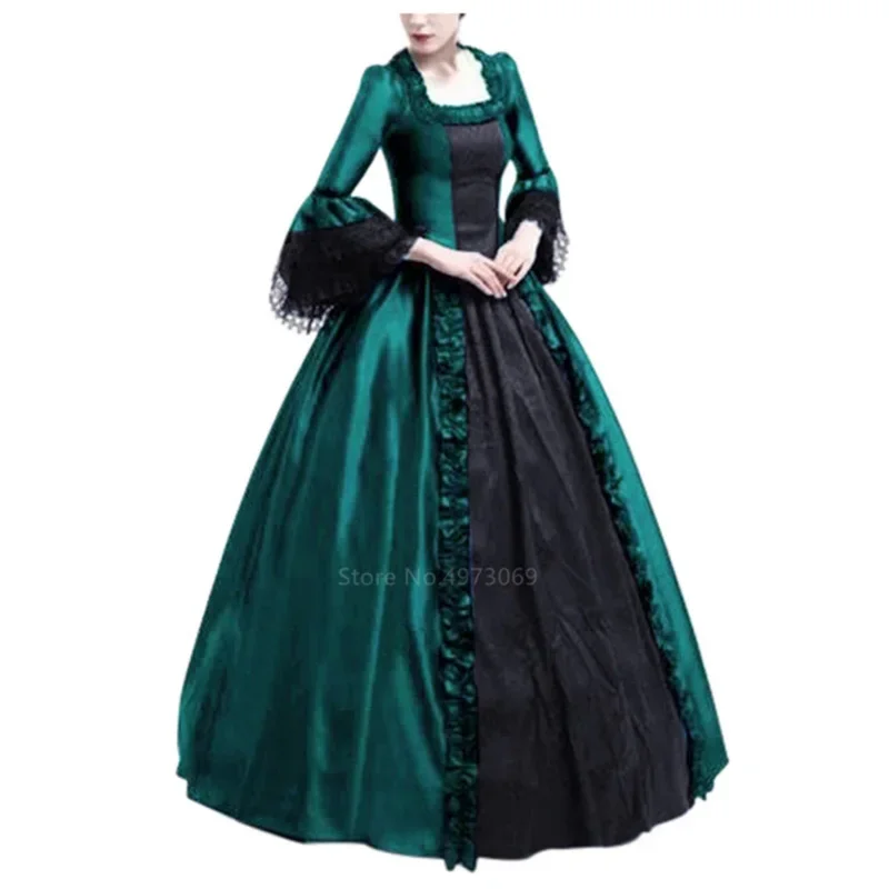 Cosdea Halloween Women Victorian Medieval Queen Cosplay Costume Vintage Party Carnival Red Gothic Lace Up Long Court Princess Dr
Cosdea Halloween Women Victorian Medieval Queen Cosplay Costume Vintage Party Carnival Red Gothic Lace Up Long Court Princess Dr
