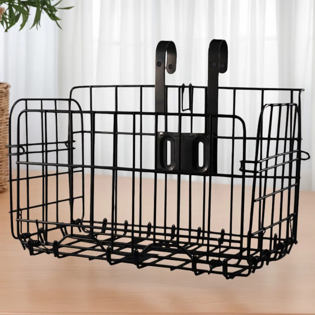 Bike Front Rear Basket with Hook Folding Bicycle Basket Rust Proof Quick Release Frame Basket for Outdoor Cycling Travel Basket
Bike Front Rear Basket with Hook Folding Bicycle Basket Rust Proof Quick Release Frame Basket for Outdoor Cycling Travel Basket