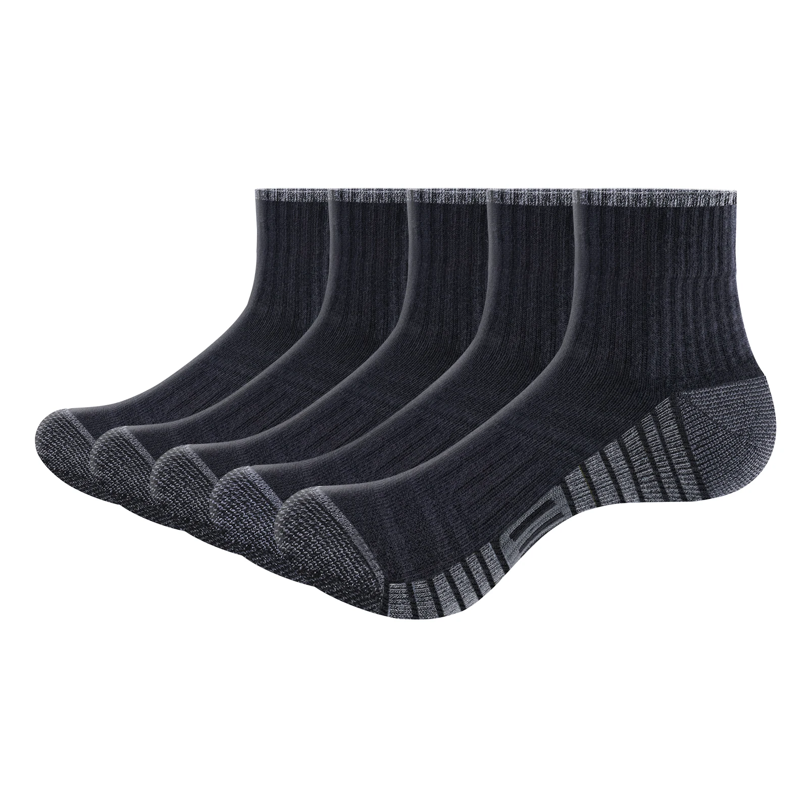 YUEDGE Mens Casual Gym Running Ankle Athletic Socks For Men, Wicking Cushioned Breathable Cotton Quarter Crew Socks
YUEDGE Mens Casual Gym Running Ankle Athletic Socks For Men, Wicking Cushioned Breathable Cotton Quarter Crew Socks