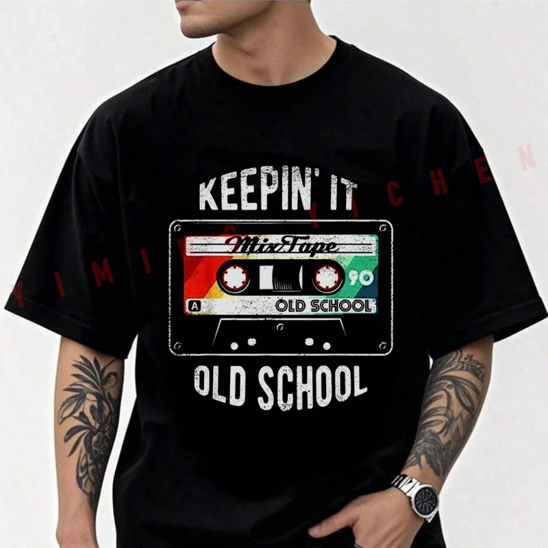 Old School Hip Hop 80s 90s Mixtape Graphic Motorcycle Men's Fashion T-shirt Moto Cotton Casual Summer Short Sleeve Tops
Old School Hip Hop 80s 90s Mixtape Graphic Motorcycle Men's Fashion T-shirt Moto Cotton Casual Summer Short Sleeve Tops