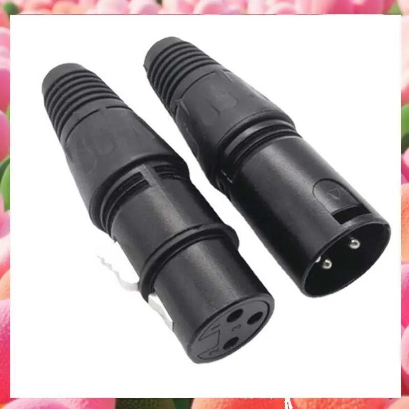 20 Pairs XLR 3 Pin Microphone Audio Cables Plug Connectors Male Female MIC Snake Plug Cable Connectors-ABJU
20 Pairs XLR 3 Pin Microphone Audio Cables Plug Connectors Male Female MIC Snake Plug Cable Connectors-ABJU