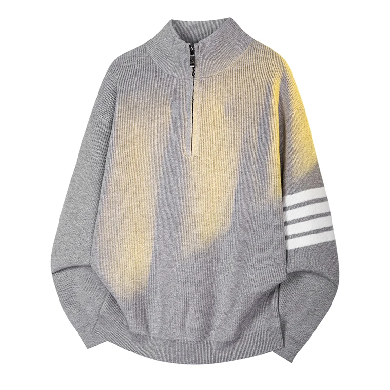 Loose Fit round Ne Sweater Trendy Tee Stripe Youthful Personali Knittedwear Polyester Fiber Ciwalk Suitable Long Sve
Loose Fit round Ne Sweater Trendy Tee Stripe Youthful Personali Knittedwear Polyester Fiber Ciwalk Suitable Long Sve