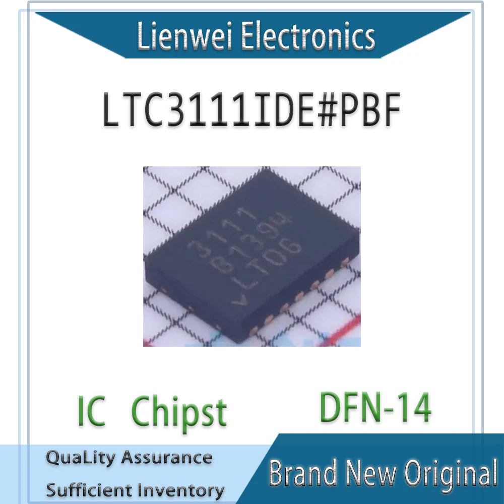 100% New Original 3111 LTC3111IDE#PBF LTC3111IDE LTC3111 IC Chipset DFN-14 
100% New Original 3111 LTC3111IDE#PBF LTC3111IDE LTC3111 IC Chipset DFN-14